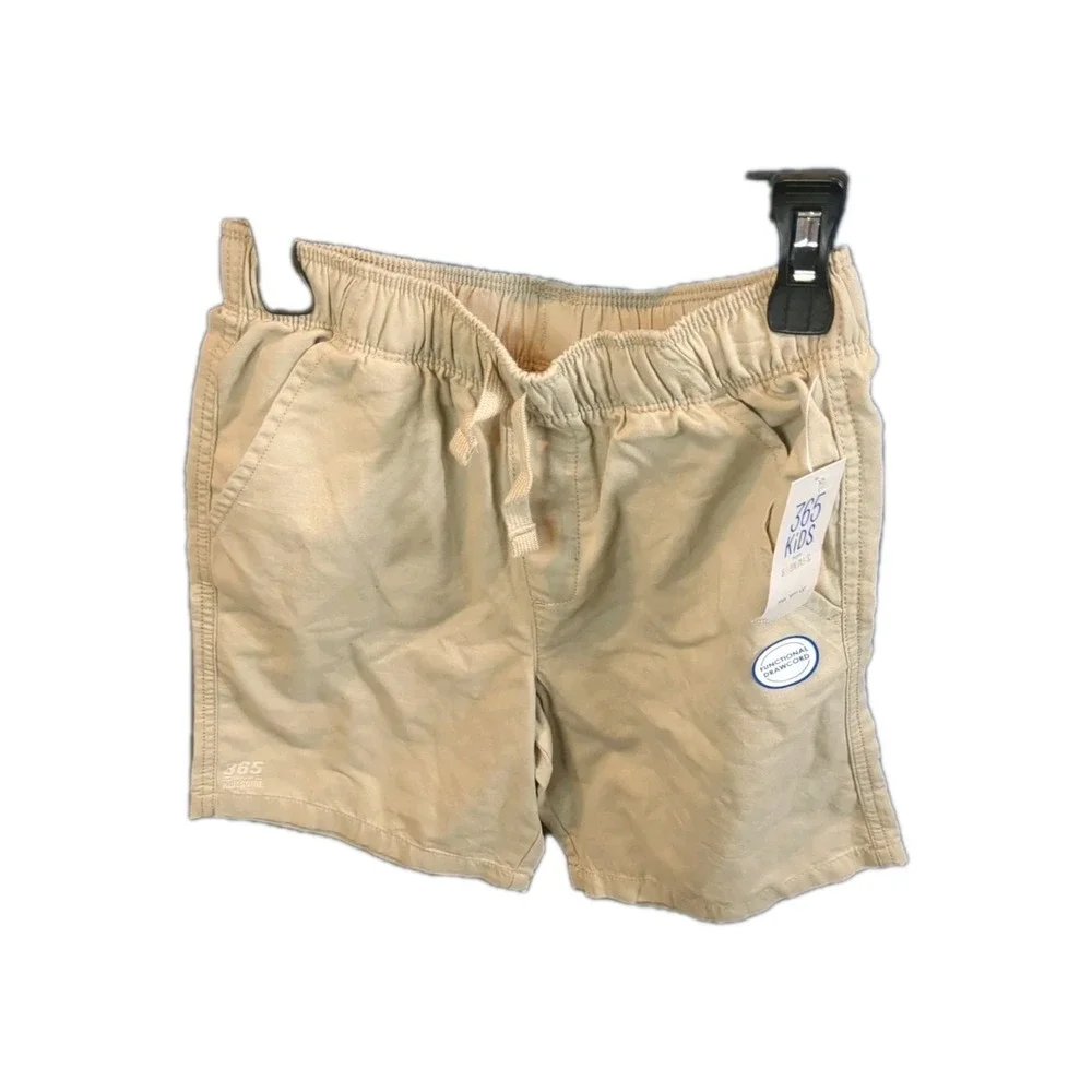 NWT 365 Kids from GARANIMALS Boys Size 10 Woven‎ Shorts Solid Khaki